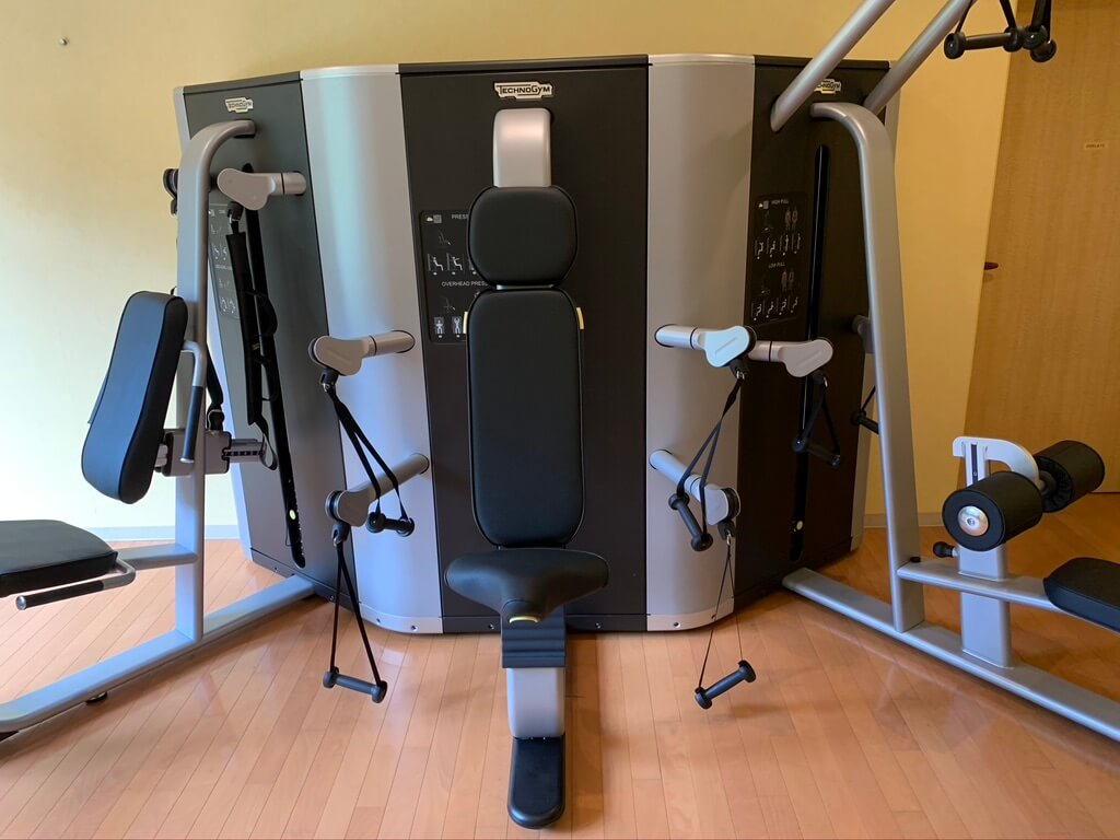 ザ・プリンス 京都宝ヶ池 宿泊記 フィットネス　ジム