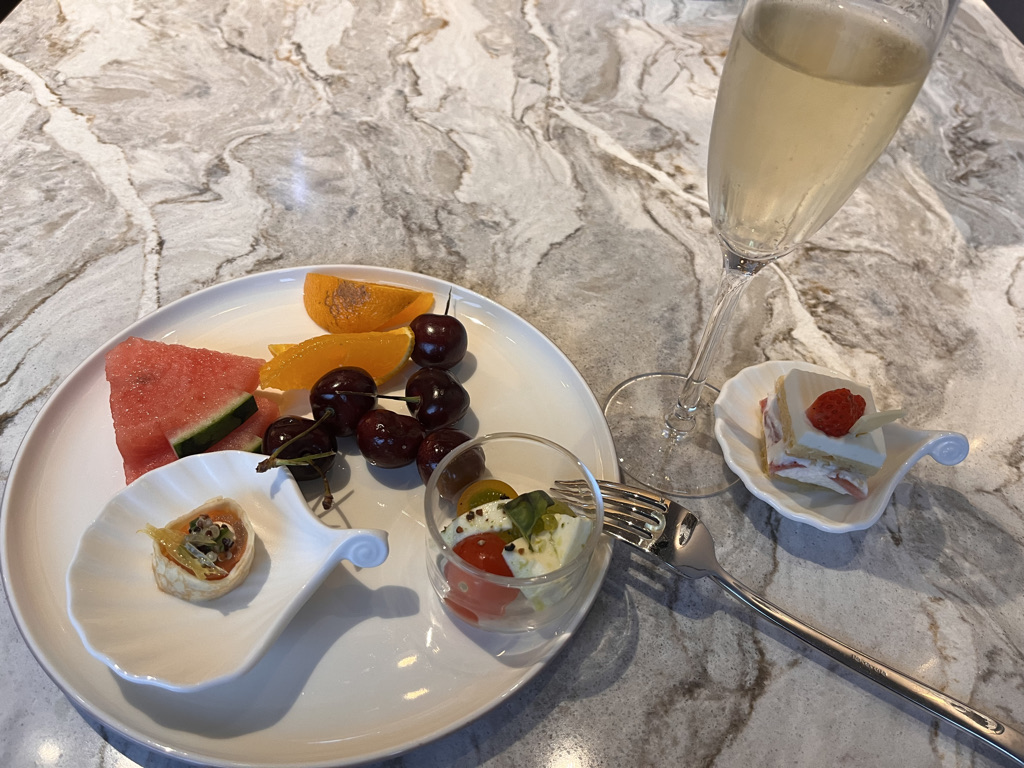 長崎マリオット　ラウンジ　朝食　宿泊記　ブログ　プラチナ特典