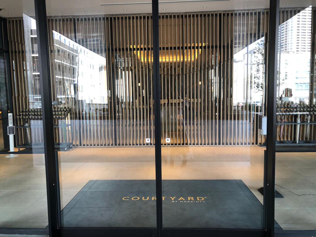 コートヤード・バイ・マリオット名古屋　宿泊記 ブログ　開業日　朝食　コインランドリー　フィットネスジム　ラウンジ　プラチナ特典　マリオットボンヴォイアメックスプレミアム紹介　アクセス
