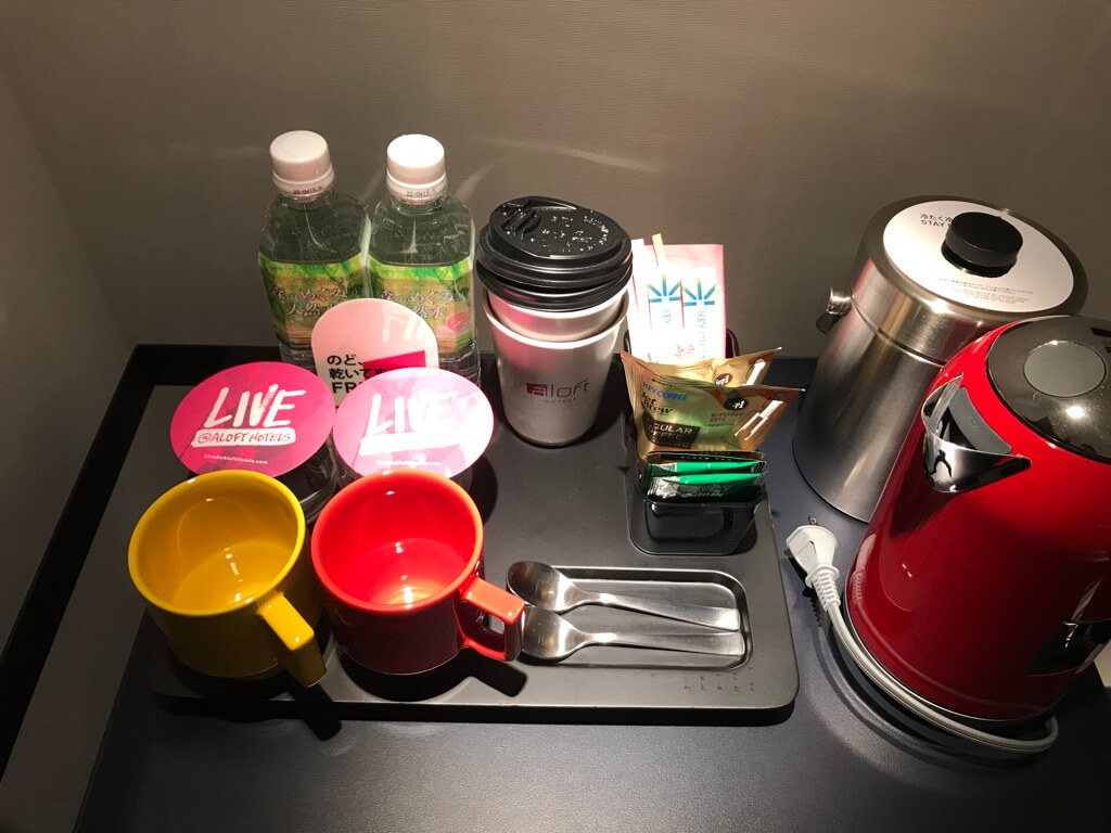 アロフト東京銀座　宿泊記　朝食　プラチナ特典　SPGアメックス　紹介