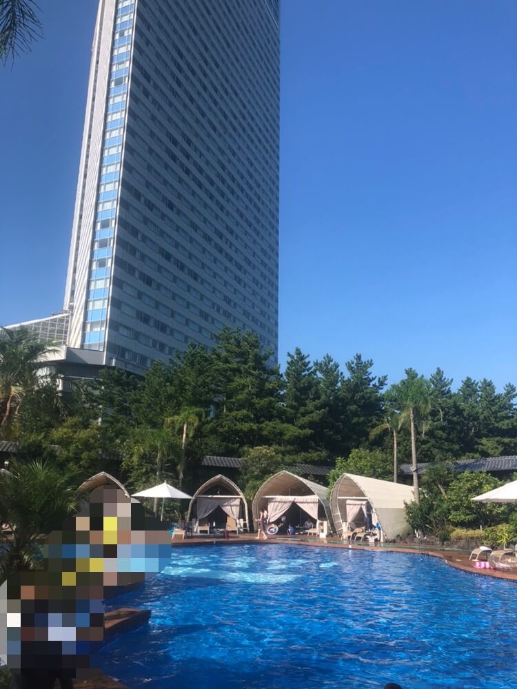 宮崎シェラトン　シーガイア　シェラトン・グランデ・オーシャンリゾート　子連れ　宿泊記　ブログ　激安　無料　宿泊　朝食　ラウンジ　プール　花火　子供添い寝　SPGアメックス　紹介　プラチナ特典　クラブラウンジ