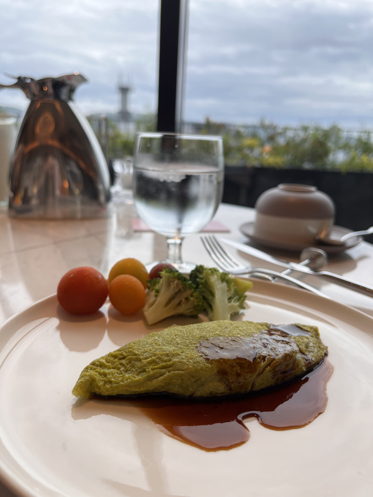 長崎マリオット　ラウンジ　朝食　宿泊記　ブログ　プラチナ特典