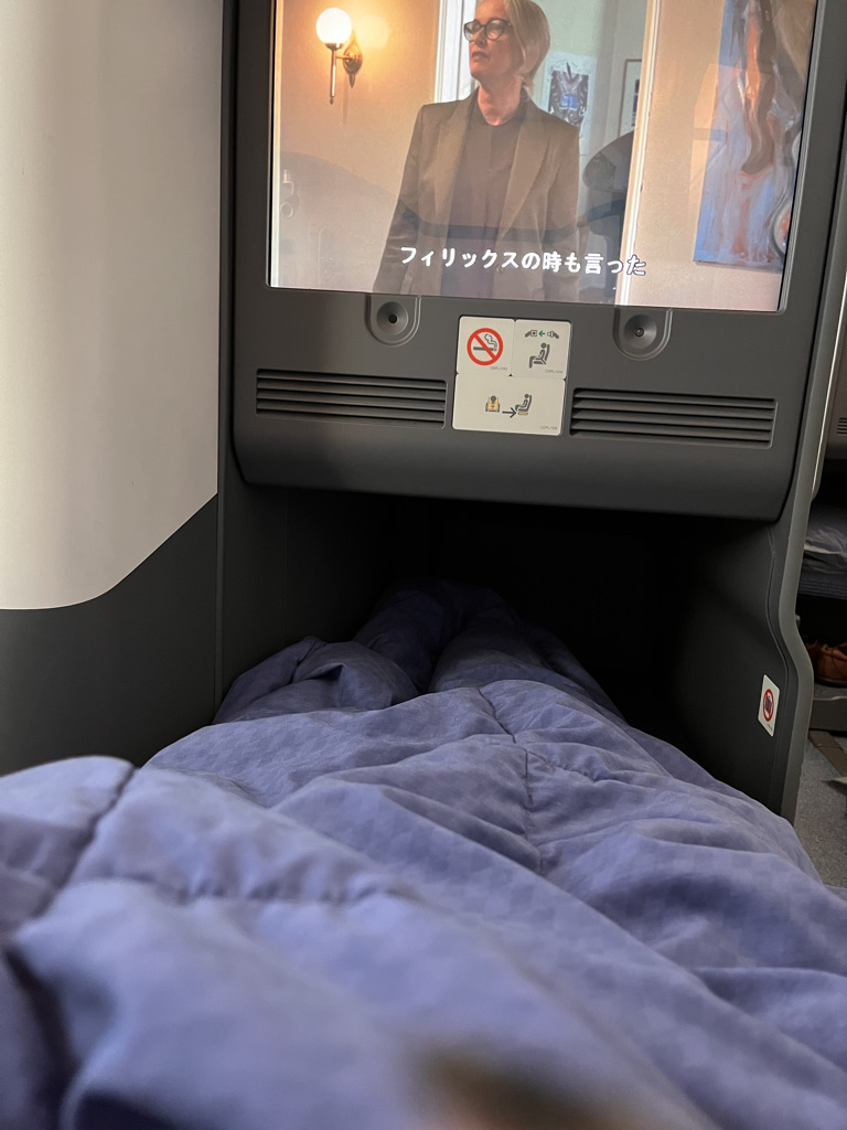 NH806　ボーイング787-9　バンコク　成田　ビジネスクラス　クチコミ　機内食