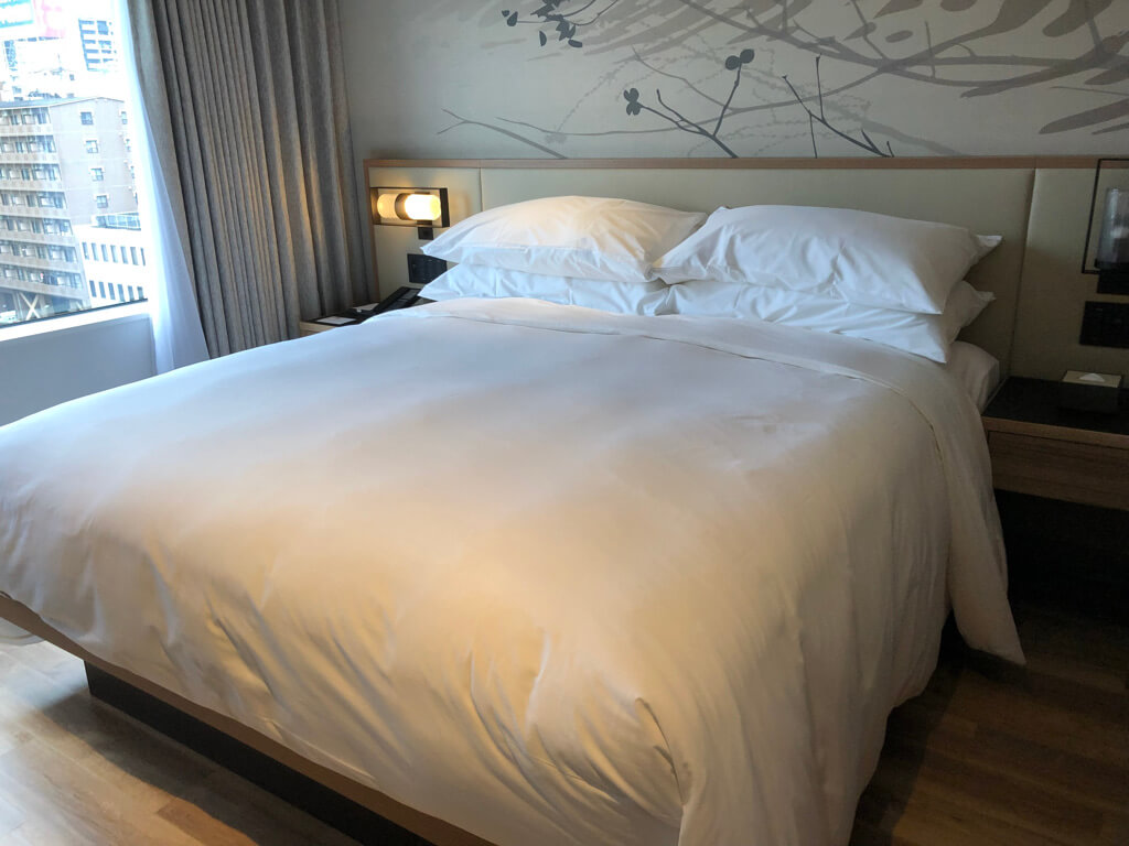 コートヤード・バイ・マリオット名古屋　宿泊記 ブログ　開業日　朝食　コインランドリー　フィットネスジム　ラウンジ　プラチナ特典　マリオットボンヴォイアメックスプレミアム紹介　アクセス