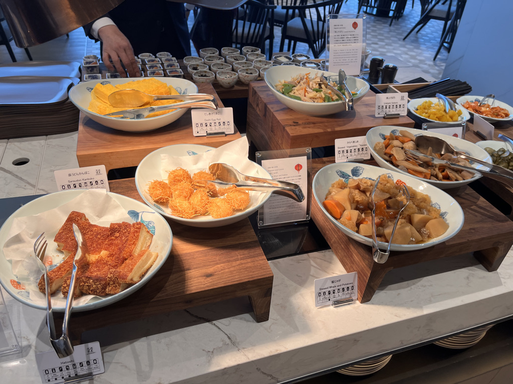 長崎マリオット　ラウンジ　朝食　宿泊記　ブログ　プラチナ特典