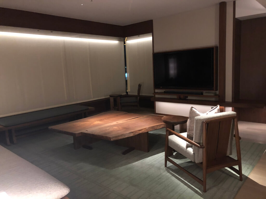 ホテルザ三井京都宿泊記　ニジョウスイート　ターンダウン　spgamex紹介