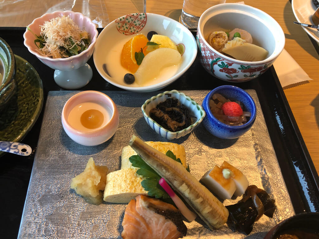 ウェスティン都ホテル京都　朝食　和定食　洋定食　ディナー