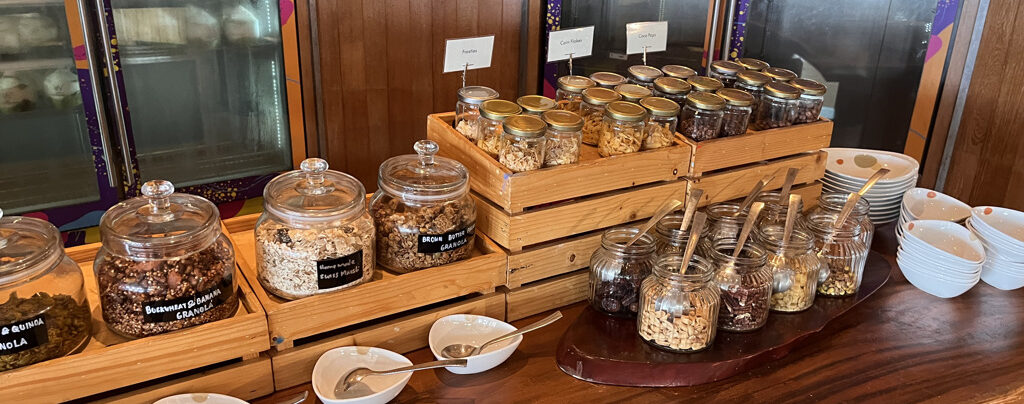 wコーサムイ　朝食　プラチナ特典