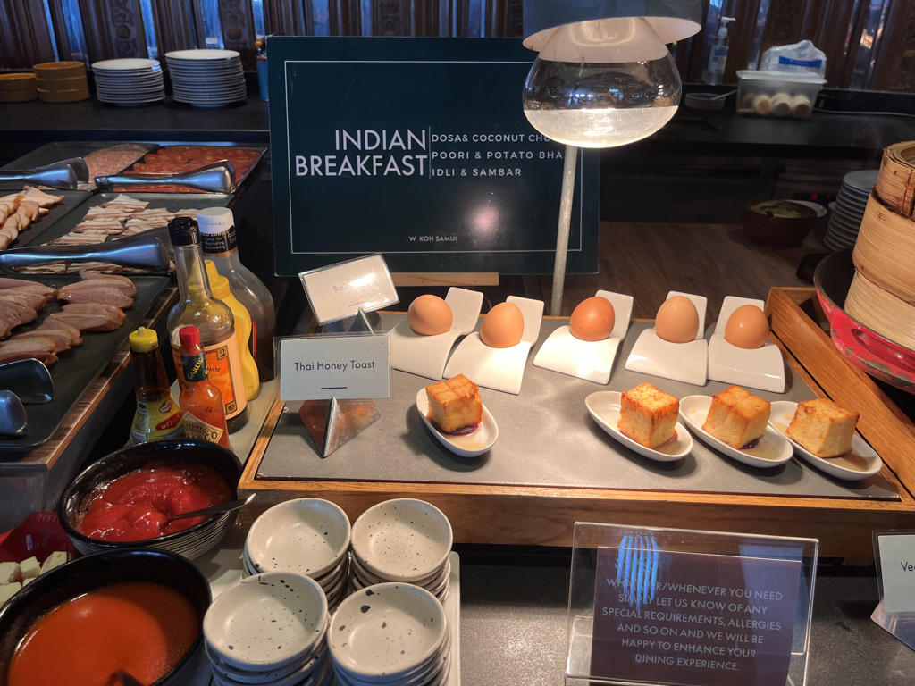 wコーサムイ　朝食　プラチナ特典