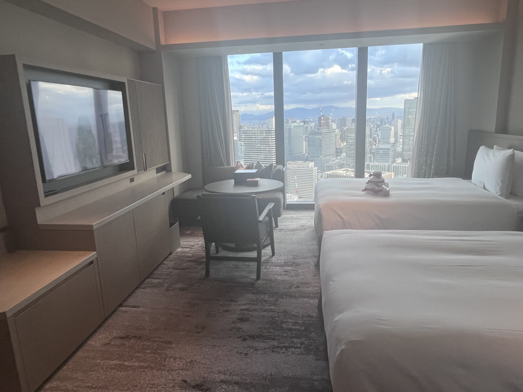 大阪ステーションホテル　アクセス　マリオット　ブログ　プラチナ特典　マリオットアメックス　紹介