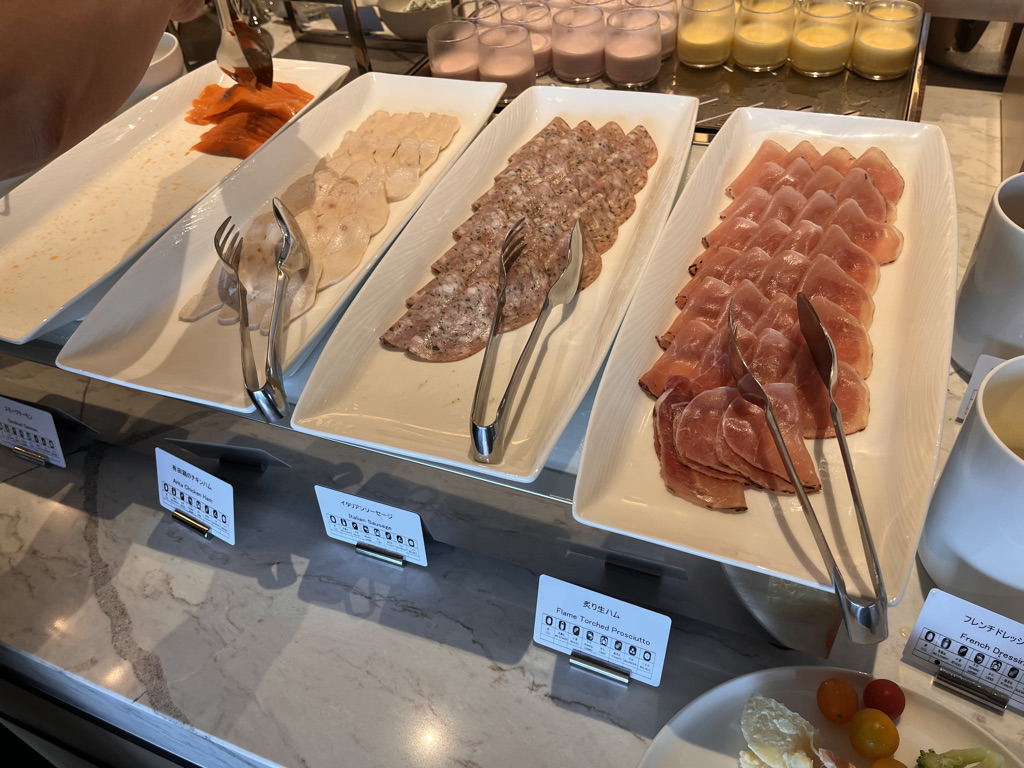 長崎マリオット　ラウンジ　朝食　宿泊記　ブログ　プラチナ特典