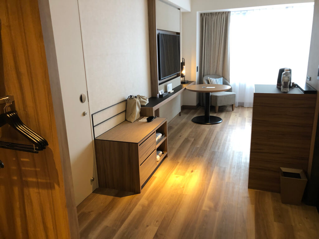 コートヤード・バイ・マリオット名古屋　宿泊記 ブログ　開業日　朝食　コインランドリー　フィットネスジム　ラウンジ　プラチナ特典　マリオットボンヴォイアメックスプレミアム紹介　アクセス