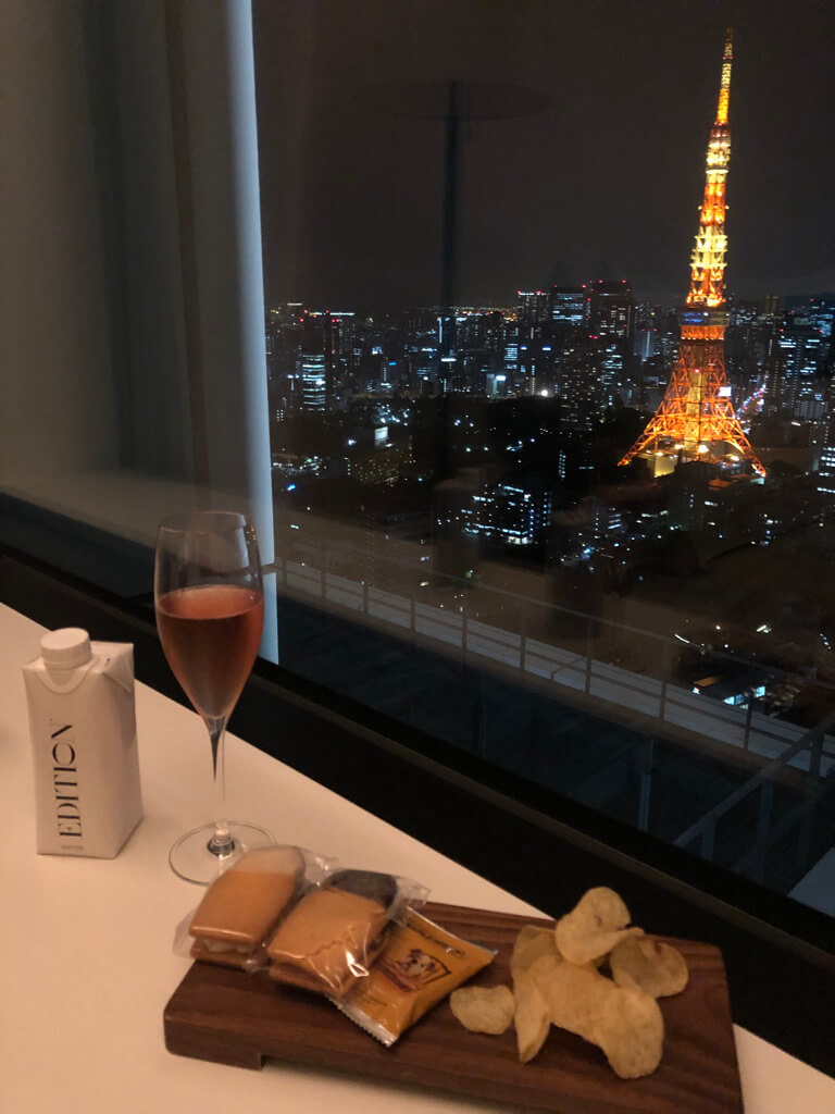 東京エディション虎ノ門　スイート　宿泊記　ブログ　アクセス　朝食　プール　ジム　マリオット特典　マリオットボンヴォイアメックス　紹介