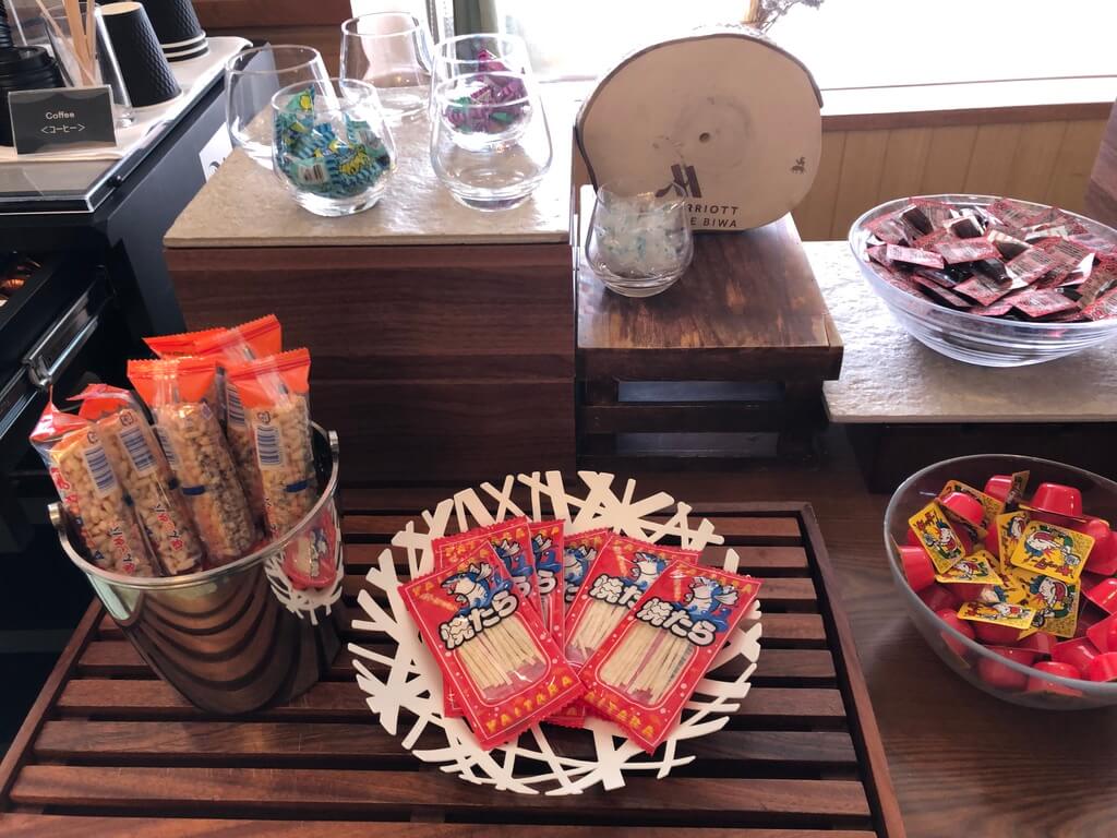 琵琶湖マリオット 宿泊記　ブログ　子連れ　体育館　朝食　　ラウンジ　マリオットボンヴォイアメックス　紹介　プラチナ特典　ゴールド特典　子供添い寝無料