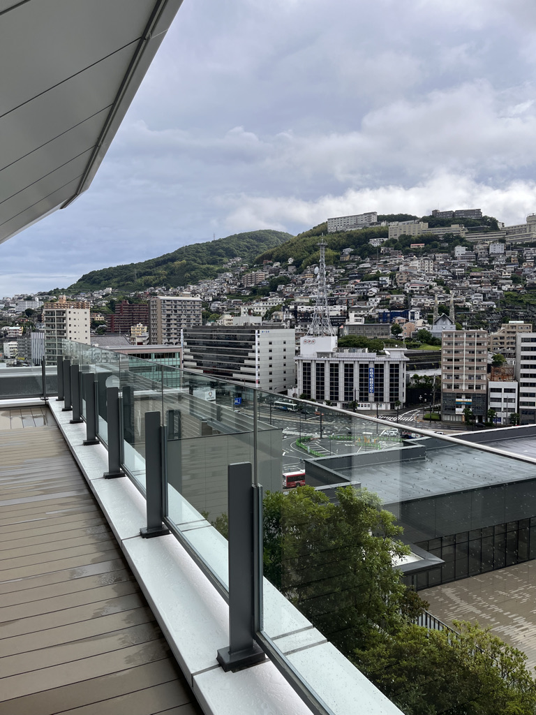 長崎マリオット　ラウンジ　朝食　宿泊記　ブログ　プラチナ特典