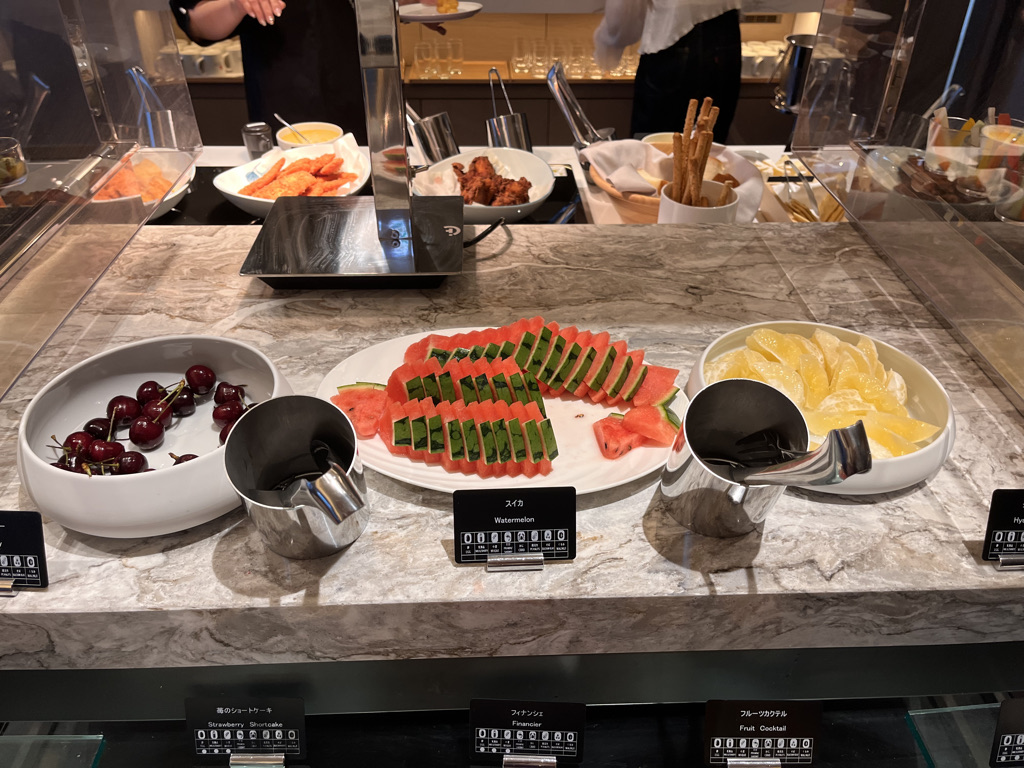 長崎マリオット　ラウンジ　朝食　宿泊記　ブログ　プラチナ特典