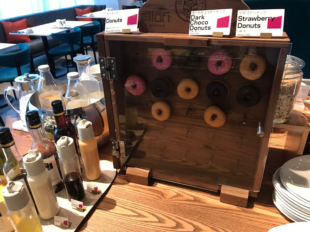 アロフト東京銀座　宿泊記　朝食　プラチナ特典　SPGアメックス　紹介