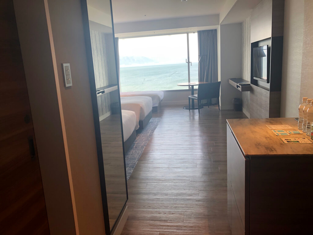 琵琶湖マリオットホテル　宿泊記　温泉付きプレミアム　SPGアメックス特典　格安宿泊　SPGアメックス紹介　子連れ旅