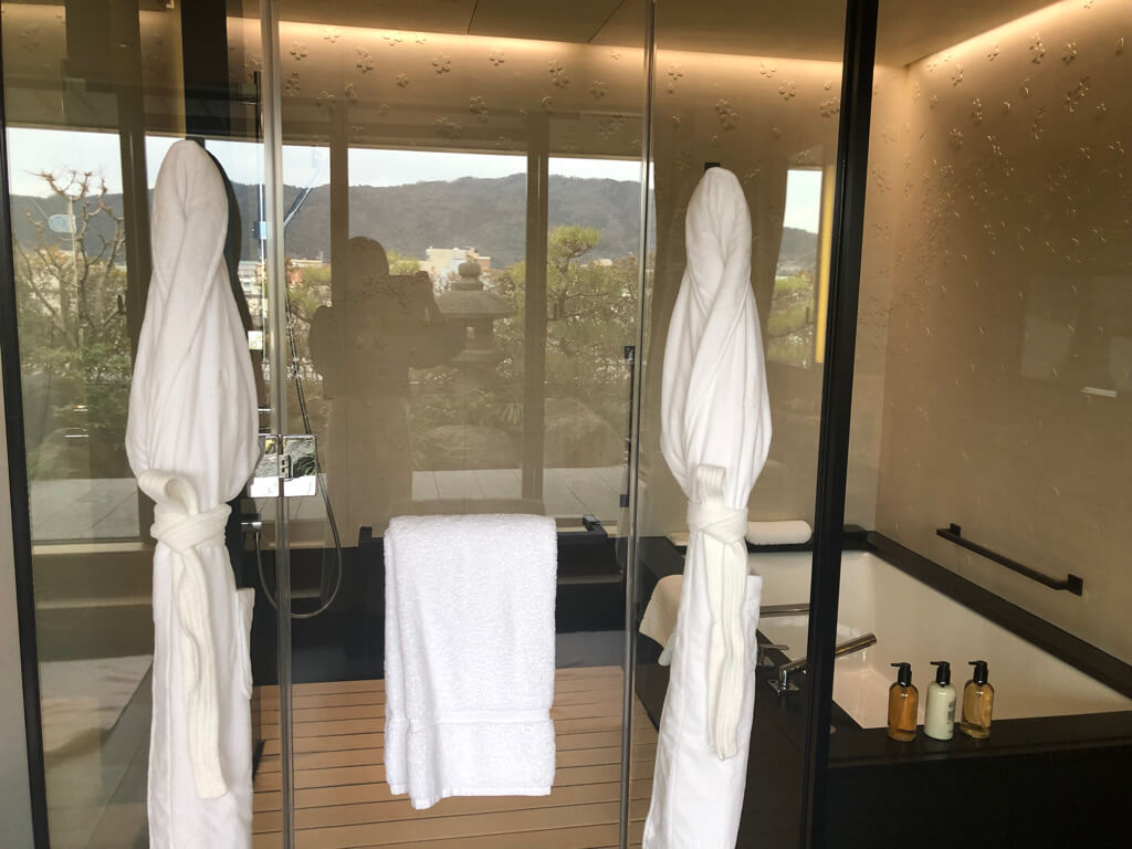 リッツカールトン京都　ブログ　ガーデンテラススイート　マリオットボンヴォイアメックス紹介　プラチナ特典　朝食　プール　アクティビティ　子供添い寝　アメニティ　ジム　駐車場　アクセス