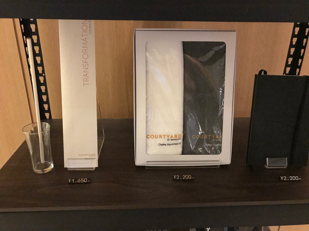 コートヤード・バイ・マリオット大阪本町　宿泊記　朝食　ハッピーアワー　カクテルタイム　アップグレード　プラチナ特典　エコキャンペーン　SPGアメックス　紹介