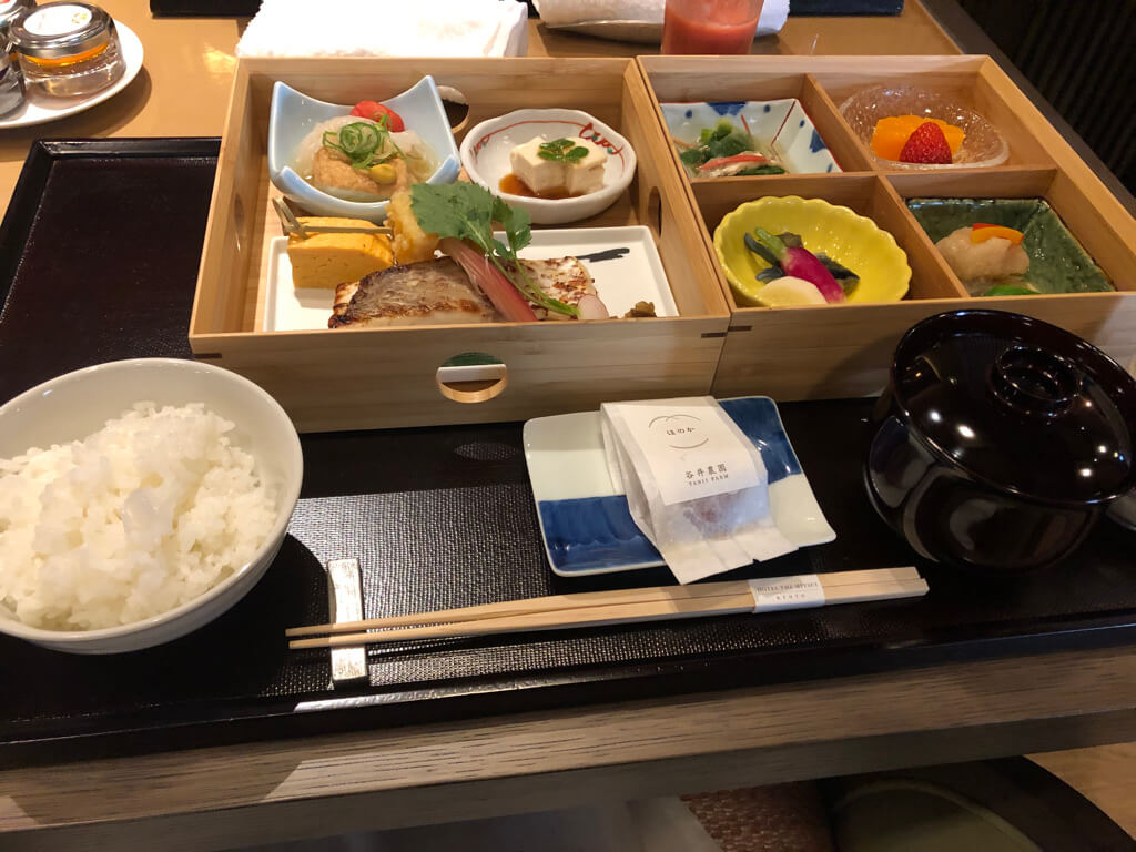 ホテルザ三井京都　朝食　spgamex紹介