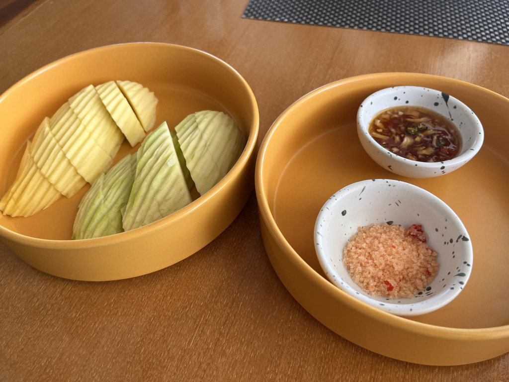 wコーサムイ　朝食　プラチナ特典