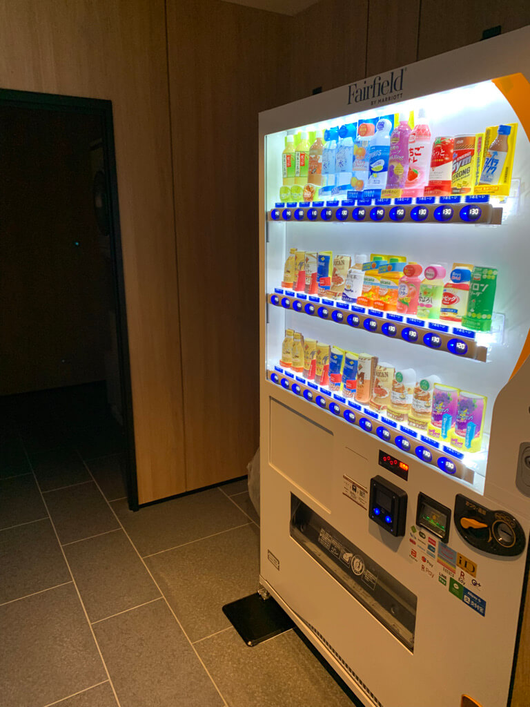 フェアフィールド･バイ･マリオット･京都天橋立　宿泊記　売店　自動販売機　周辺　レストラン　観光　富田屋　天橋立チーズケーキ　プラチナ特典　マリオットホテル　SPGアメックス