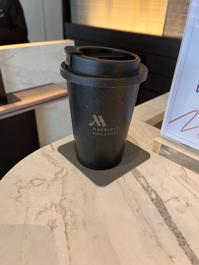 長崎マリオット　ラウンジ　朝食　宿泊記　ブログ　プラチナ特典