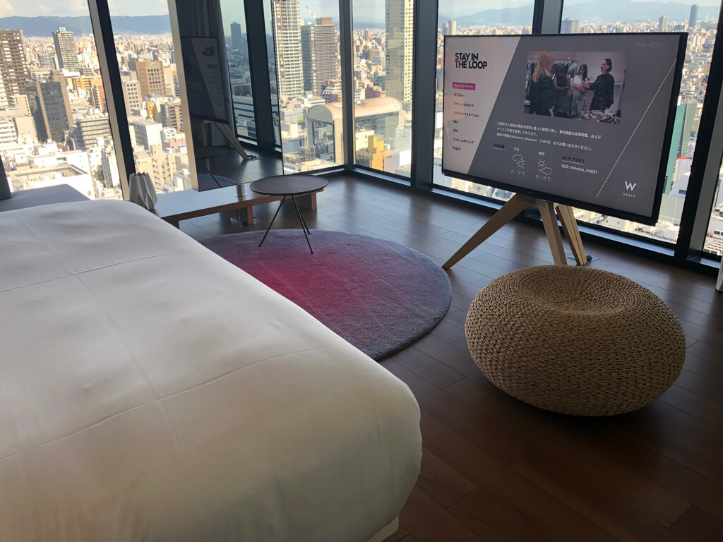 W大阪　マーベラススイート　子連れ　宿泊記 SPGアメックス紹介　朝食　プール　WETバー　サウナ　大浴場　フィットネスジム　駐車場　プラチナ特典