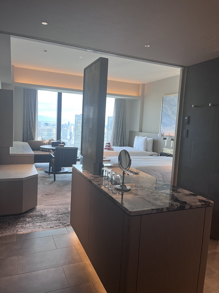 大阪ステーションホテル　アクセス　マリオット　ブログ　プラチナ特典　マリオットアメックス　紹介