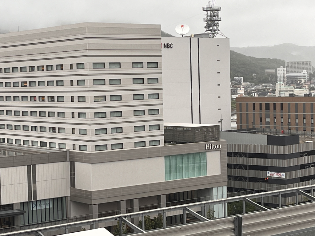 長崎マリオット　ラウンジ　朝食　宿泊記　ブログ　プラチナ特典