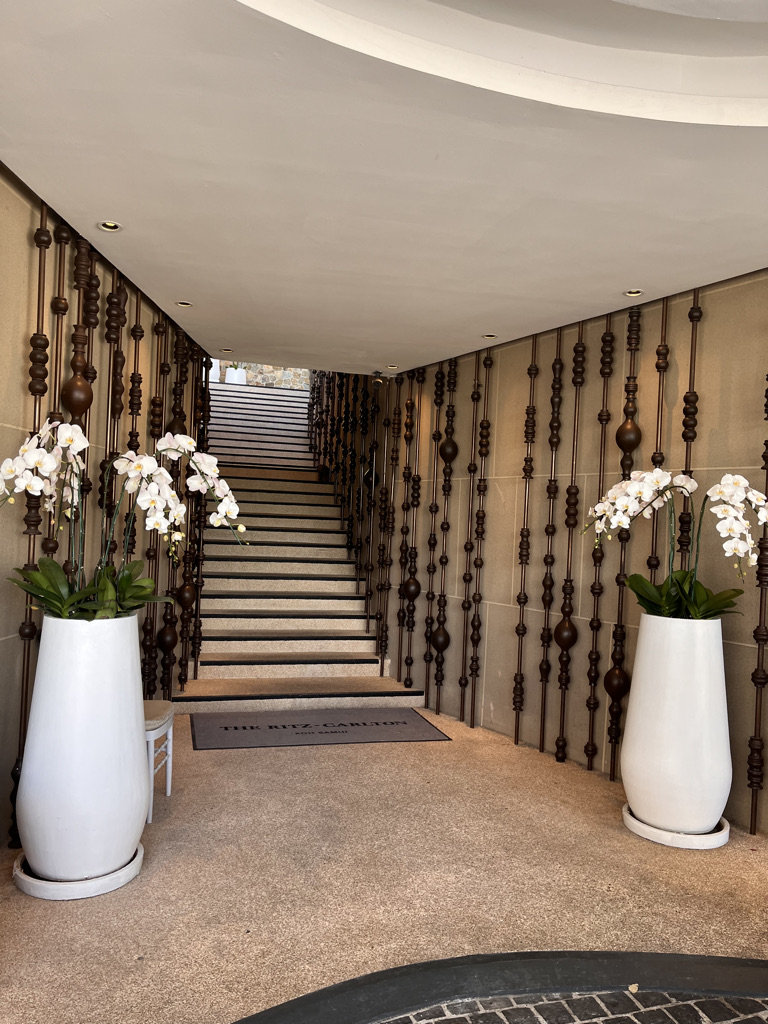 リッツカールトンサムイ　　　宿泊記　ブログ　プラチナ特典