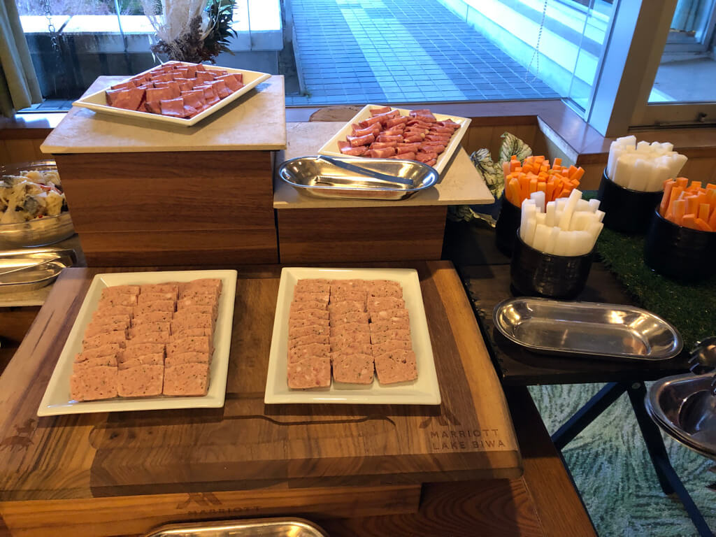 琵琶湖マリオット 宿泊記　ブログ　子連れ　体育館　朝食　　ラウンジ　マリオットボンヴォイアメックス　紹介　プラチナ特典　ゴールド特典　子供添い寝無料