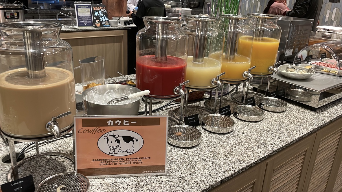 ダブルツリーbyヒルトン富山　朝食　宿泊記　アメニティ