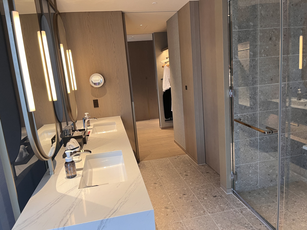 長崎マリオット　ラウンジ　朝食　宿泊記　ブログ　プラチナ特典