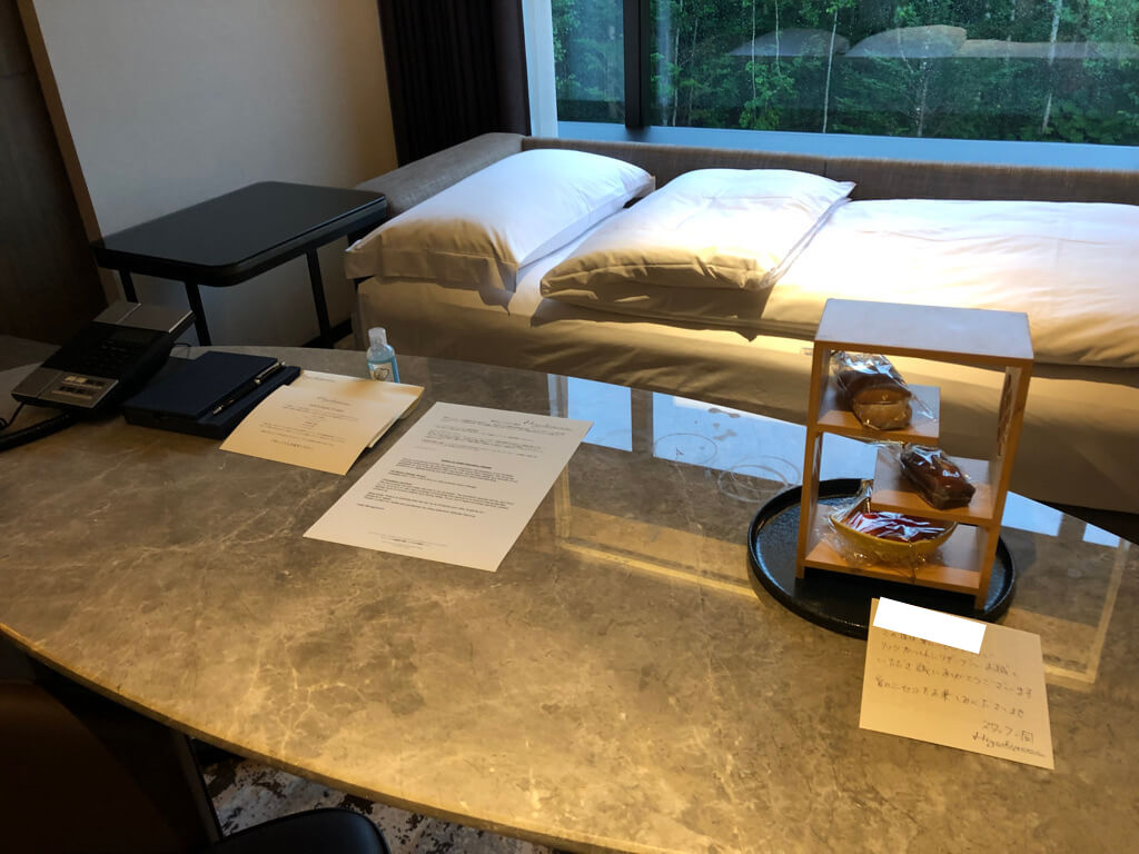 ニセコ東山ビレッジリッツカールトンリザーブ　子連れ　ブログ　宿泊記　プラチナ特典　朝食　アクティビティ　温泉　プール　マリオットボンヴォイアメックスプレミアム　紹介