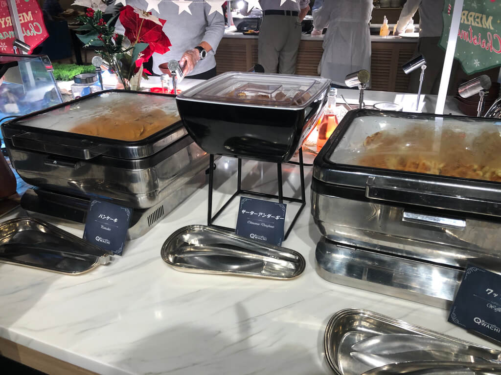 【オキナワマリオット リゾート&スパ】朝食ブッフェはステーキ、マリオットバーガー、ブルーシールアイスが食べられる〜!! 14 オキナワマリオット リゾート&スパ 沖縄マリオット 朝食 価格 プラチナ特典 SPGアメックス紹介