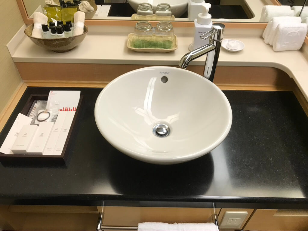 ザ・プリンス 京都宝ヶ池 宿泊記 クラブフロア クラブキング　バスルーム