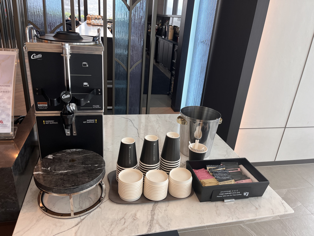 長崎マリオット　ラウンジ　朝食　宿泊記　ブログ　プラチナ特典