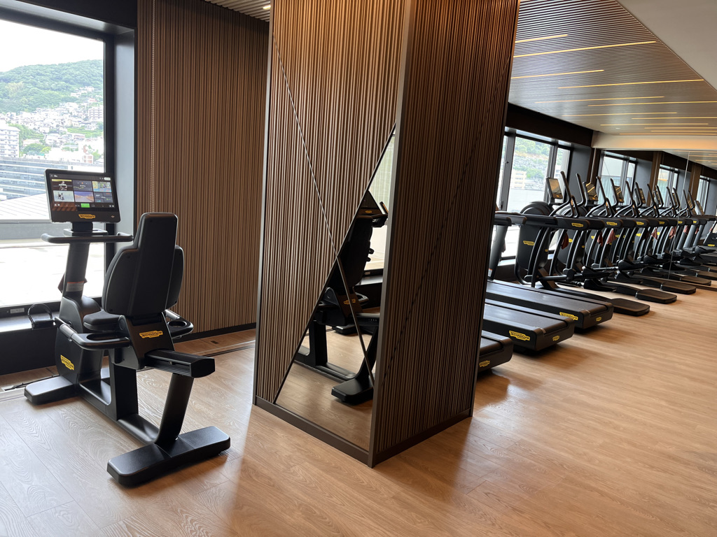 長崎マリオット　ラウンジ　朝食　宿泊記　ブログ　プラチナ特典　ジム