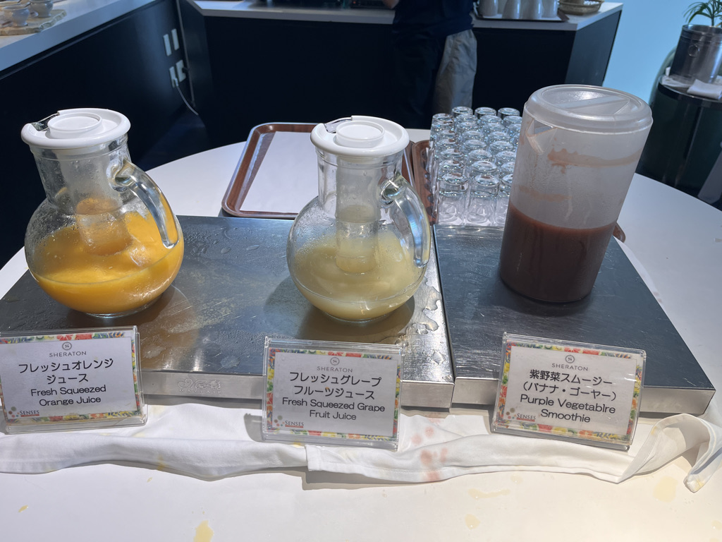 シェラトン沖縄サンマリーナリゾート　朝食　ビュッフェ　レストラン　クラブラウンジ　ブログ
