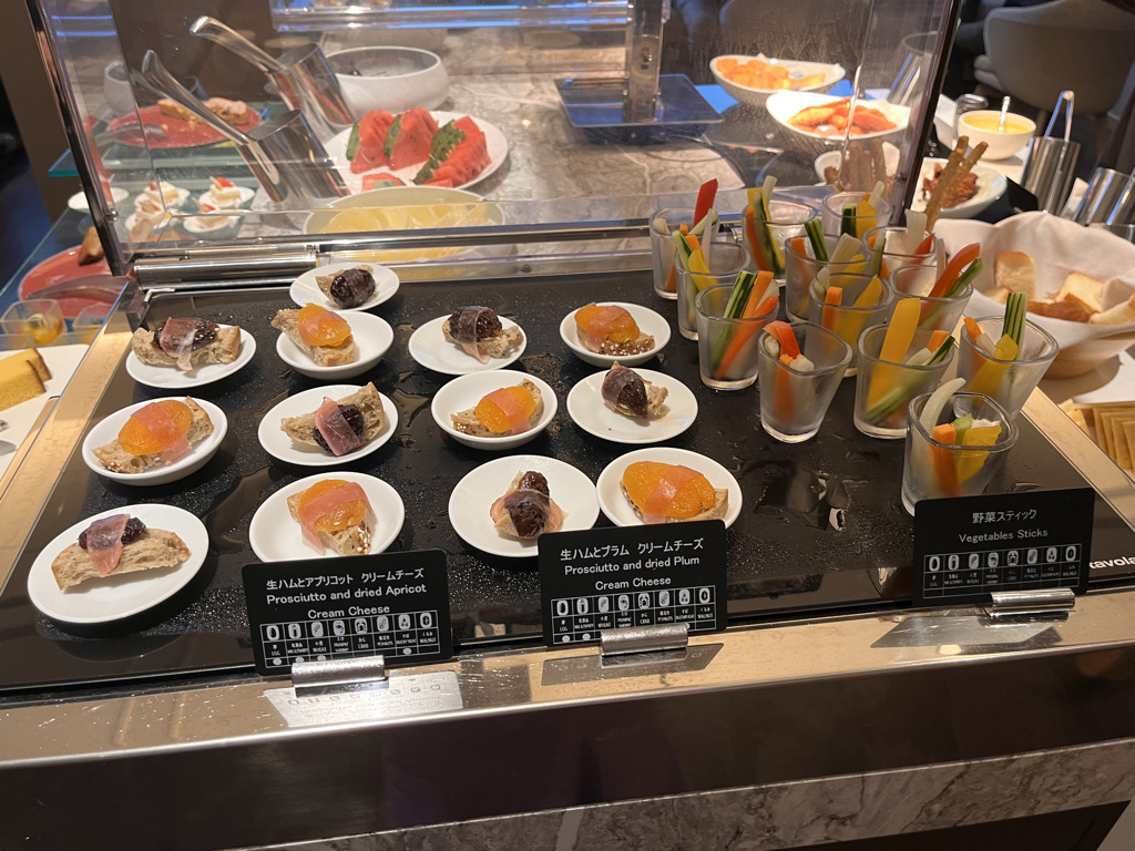 長崎マリオット　ラウンジ　朝食　宿泊記　ブログ　プラチナ特典